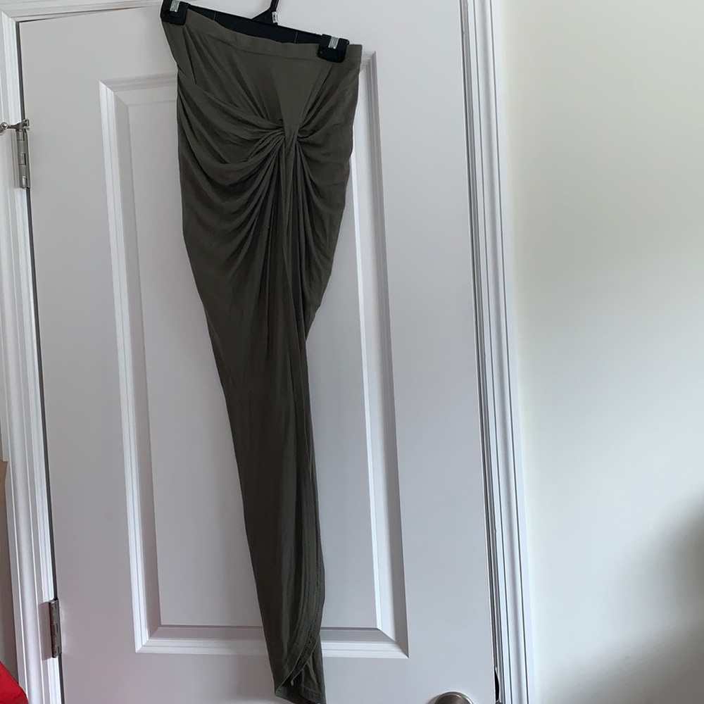 Bundle Long front knot skirt